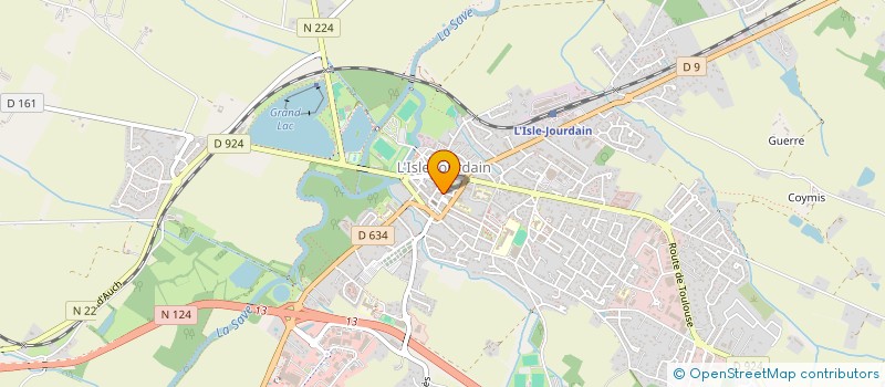 localisation de l'entreprise BERTRAND K&A  L'ISLE-JOURDAIN