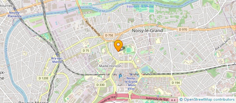 localisation de l'entreprise BERTRAND LA FABRIQUE JEC à NOISY-LE-GRAND