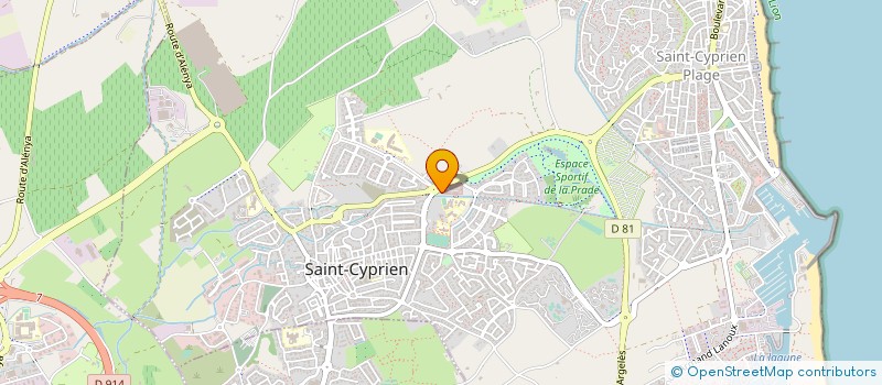 localisation de l'entreprise BERTRAND-ROBERT BEIGNER-THIBAUT CANET ET NEBILL DIFALLAH NOTAIRES ASSOCIES  SAINT-CYPRIEN