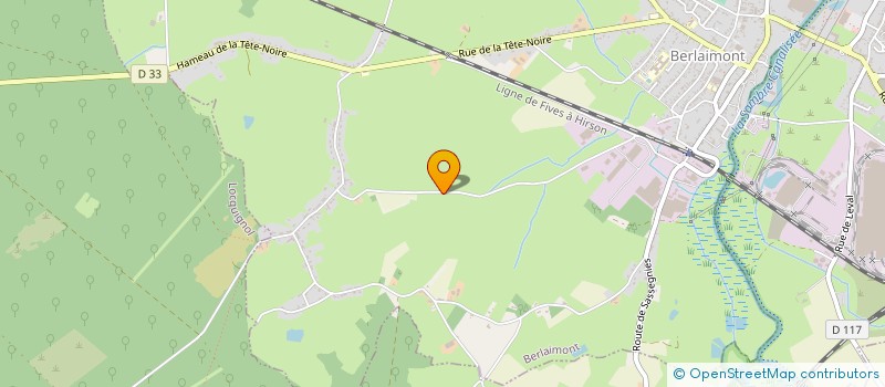 localisation de l'entreprise BERTRAND ROTY  BERLAIMONT