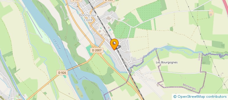 localisation de l'entreprise BERTRAND TOLLERON à BONNY-SUR-LOIRE