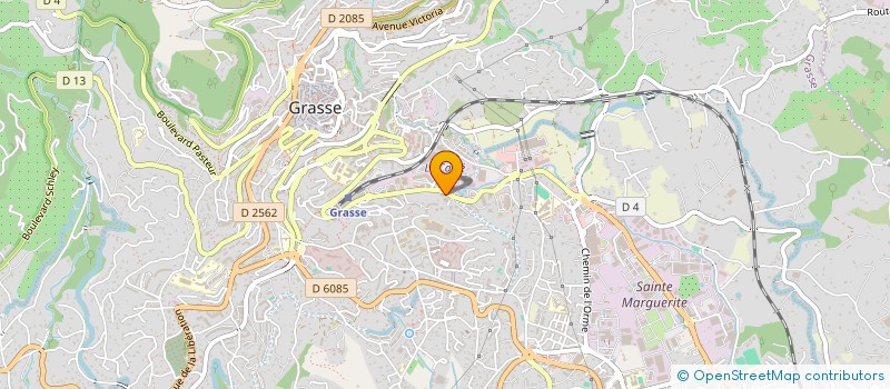 localisation de l'entreprise BERTRAND VIGOUROUX SA à GRASSE