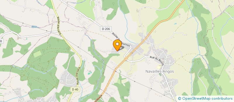 localisation de l'entreprise BERTRANET FAMILY  NAVAILLES-ANGOS