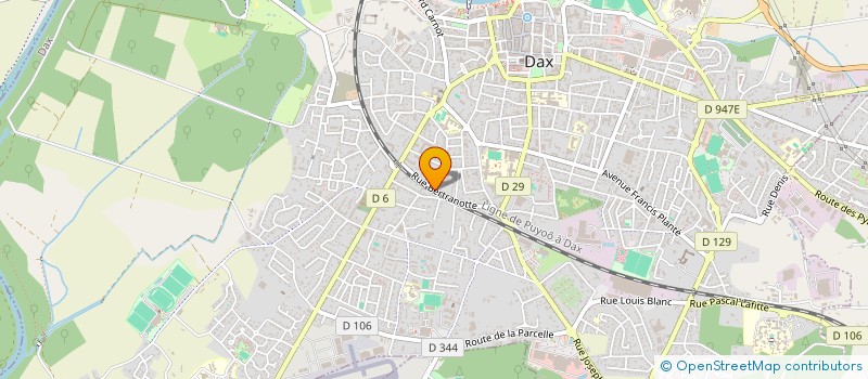 localisation de l'entreprise BERTRANOTTE  DAX