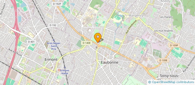 localisation de l'entreprise BERTRANSPORT à EAUBONNE