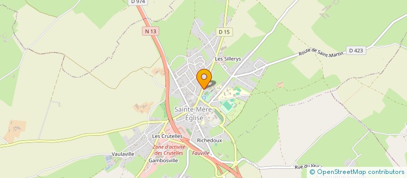 localisation de l'entreprise BERTRAUD à CARENTAN-LES-MARAIS