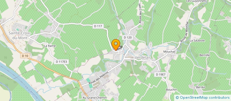 localisation de l'entreprise BERTRIC SCI  VERDELAIS