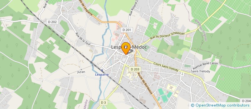 localisation de l'entreprise BERTSCH AUDECA & ASSOCIES  LESPARRE-MEDOC