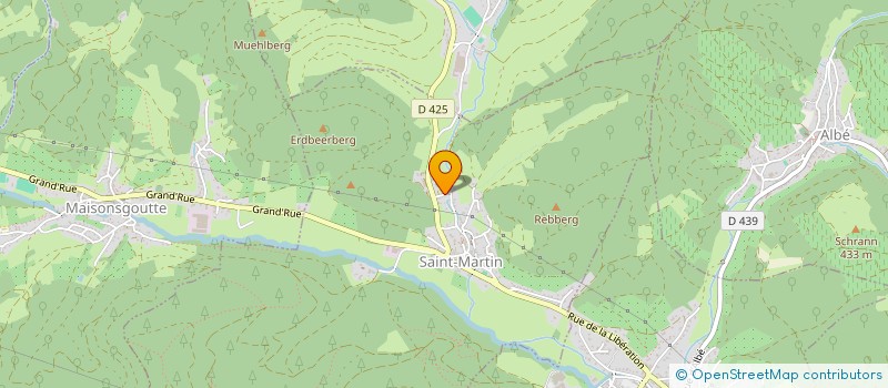 localisation de l'entreprise BERTSCH ET FILS FONCIER  SAINT-MARTIN