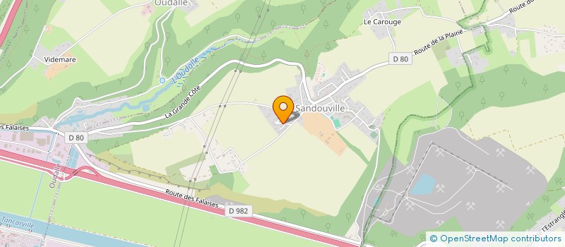 localisation de l'entreprise BERTSCHI FRANCE  SANDOUVILLE