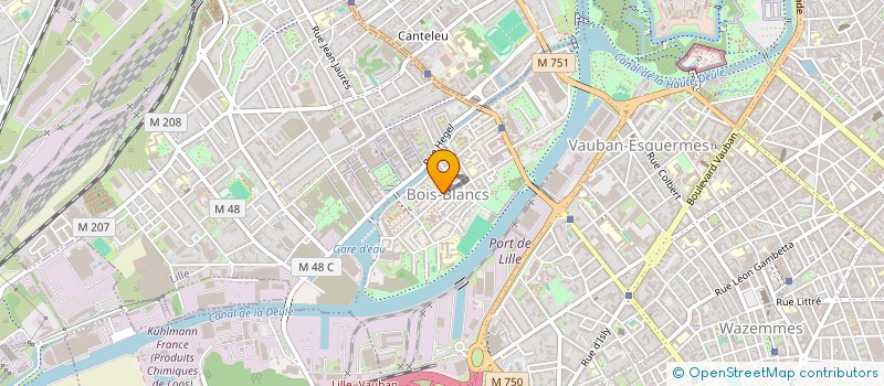 localisation de l'entreprise BERU CORPORATION à LILLE