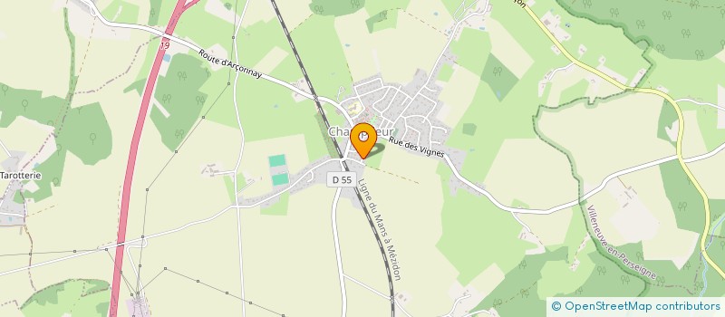 localisation de l'entreprise BERUS POIDS LOURDS  CHAMPFLEUR