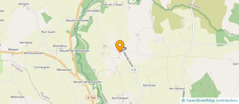 localisation de l'entreprise BERVAS FRERES  SIZUN