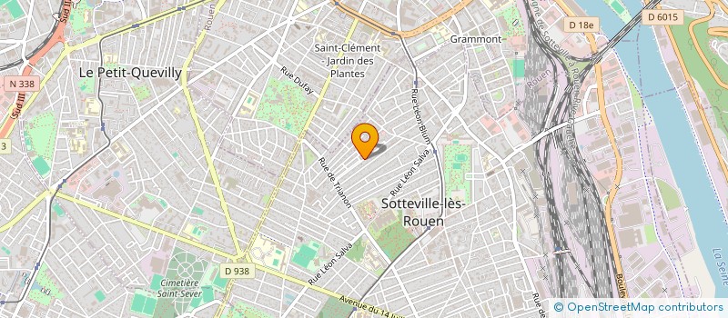 localisation de l'entreprise BERVILLE  SOTTEVILLE-LES-ROUEN