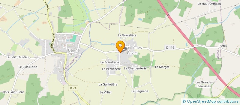 localisation de l'entreprise BERY  CORNILLE-LES-CAVES