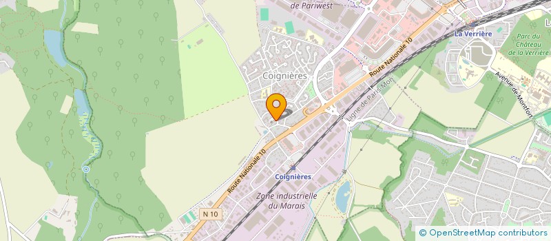 localisation de l'entreprise BERYLISS COSMETICS  COIGNIERES