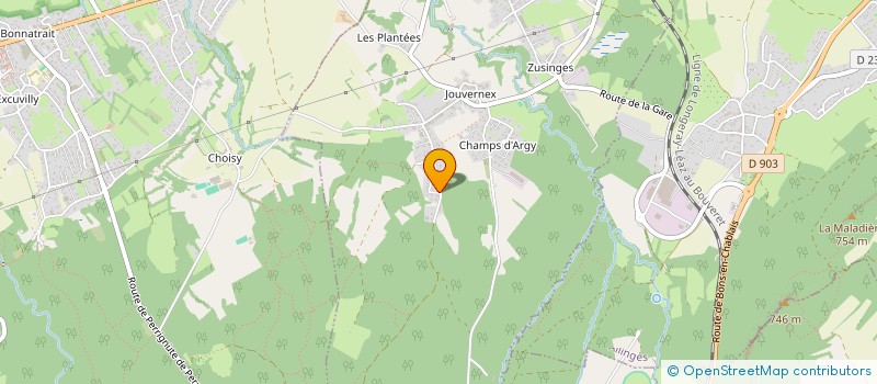 localisation de l'entreprise BERYLLIUM AUTOMATION  MARGENCEL