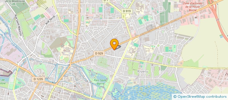 localisation de l'entreprise BERYLLOS  BREUIL-LE-VERT