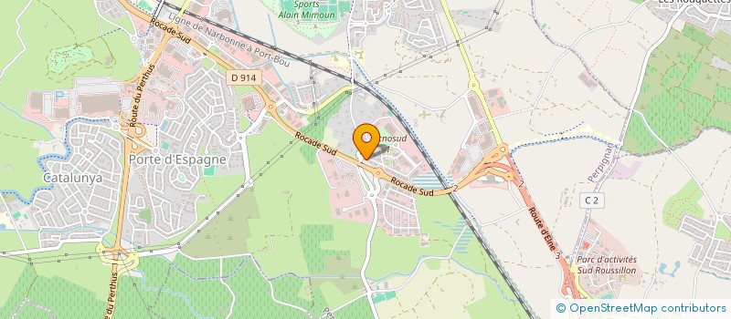 localisation de l'entreprise BERYRICH & SON  PERPIGNAN