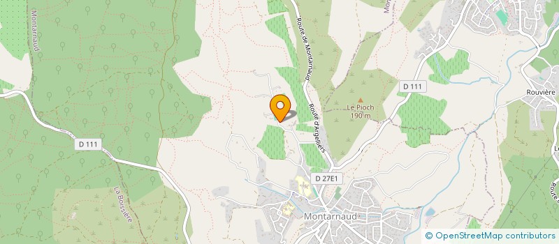 localisation de l'entreprise BES 1  MONTARNAUD