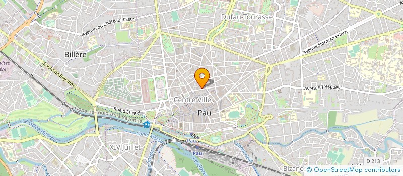 localisation de l'entreprise BES à PAU