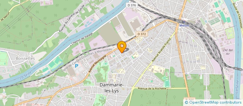localisation de l'entreprise BES BAT à DAMMARIE-LES-LYS