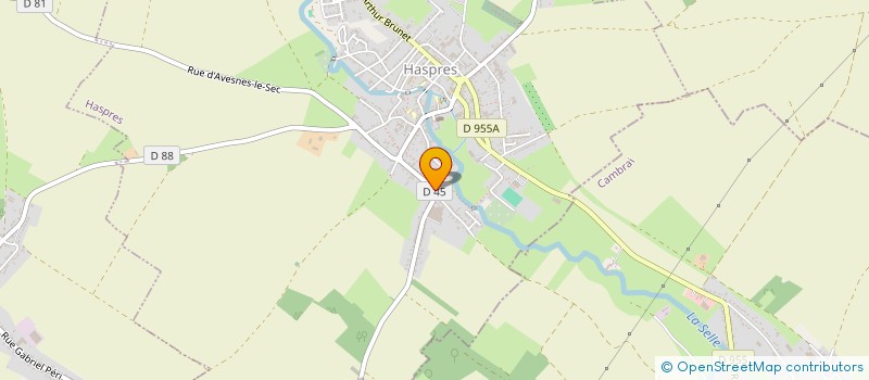 localisation de l'entreprise BES GROUPE  HASPRES