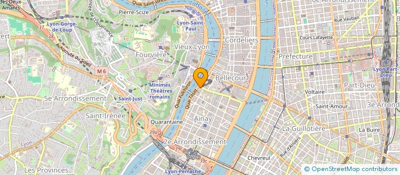 localisation de l'entreprise BES SAUVAIGO ASSOCIES  LYON