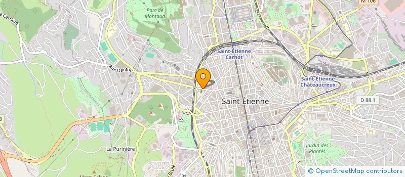 localisation de l'entreprise BESACIER CREATIONS à SAINT-ETIENNE