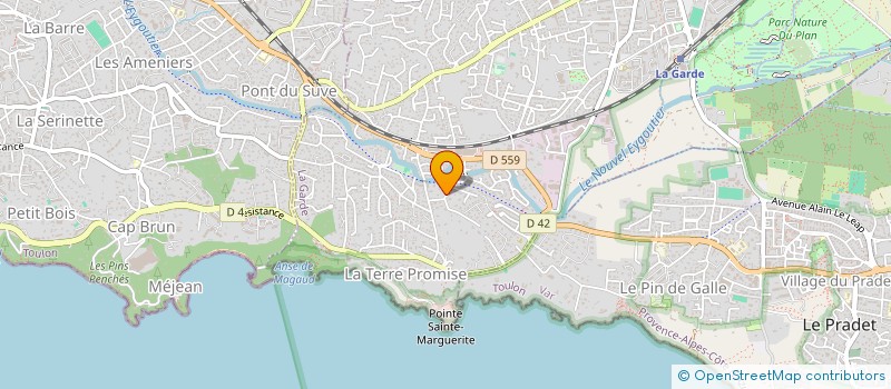 localisation de l'entreprise BESAGNE  LA GARDE