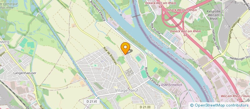 localisation de l'entreprise BESALOVA  VILLAGE-NEUF