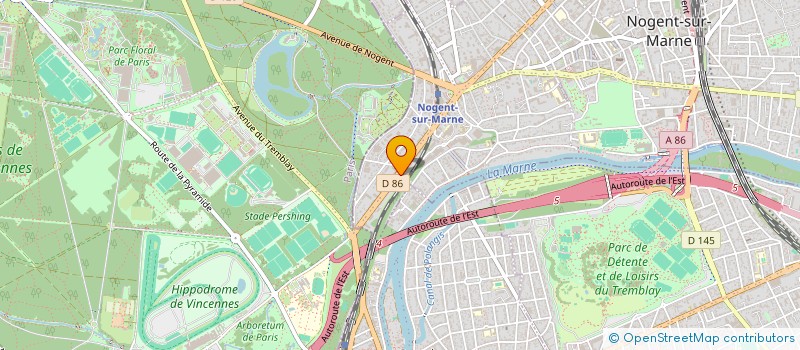 localisation de l'entreprise BESAMIDA  NOGENT-SUR-MARNE