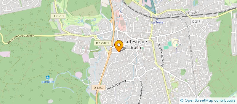 localisation de l'entreprise BESANCCHI à LA TESTE-DE-BUCH