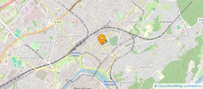 localisation de l'entreprise BESANCON KIZOMBA à BESANCON