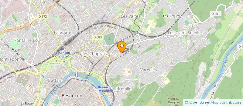 localisation de l'entreprise BESANCON MAINTENANT à BESANCON