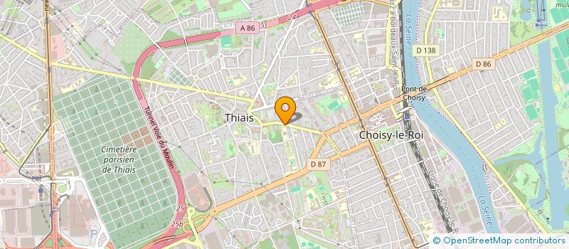 localisation de l'entreprise BESBES TRANSPORT  THIAIS