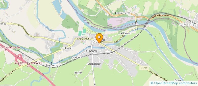 localisation de l'entreprise BESBRE ET LOIRE PROXIMITE à DIOU