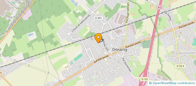 localisation de l'entreprise BESC4930  ONNAING
