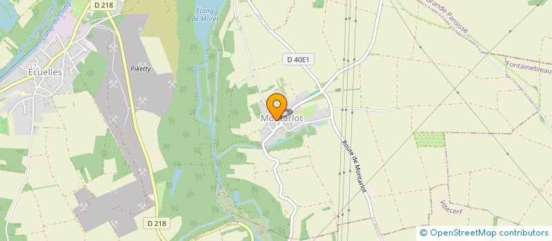 localisation de l'entreprise BESELIE  MORET-LOING-ET-ORVANNE