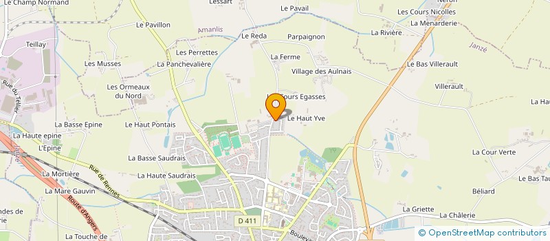 localisation de l'entreprise BESF  JANZE