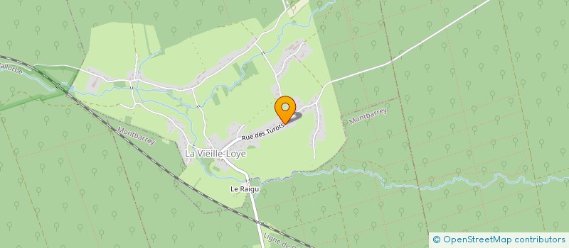 localisation de l'entreprise BESIA BOIS  LA VIEILLE-LOYE