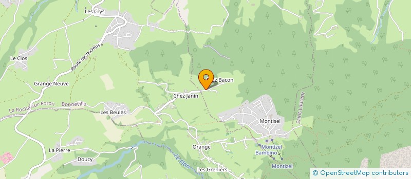 localisation de l'entreprise BESICLES  SAINT-SIXT