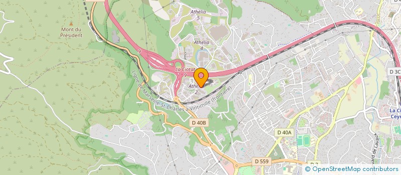 localisation de l'entreprise BESID'UP  LA CIOTAT