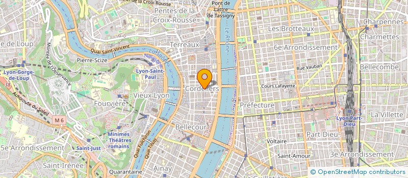 localisation de l'entreprise BESIDE AVOCATS  LYON