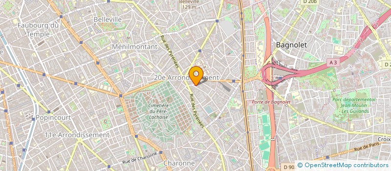 localisation de l'entreprise BESIDE FILMS  PARIS