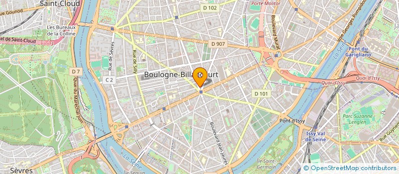 localisation de l'entreprise BESIDI COMPANY à BOULOGNE-BILLANCOURT