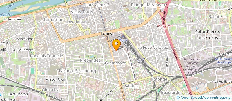 localisation de l'entreprise BESIGAKI  TOURS