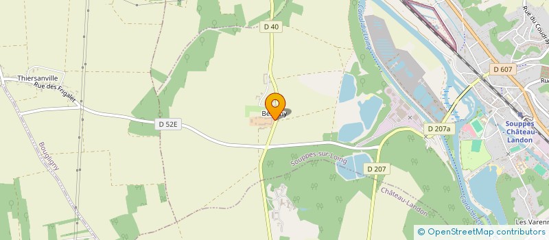 localisation de l'entreprise BESIGNY  SOUPPES-SUR-LOING