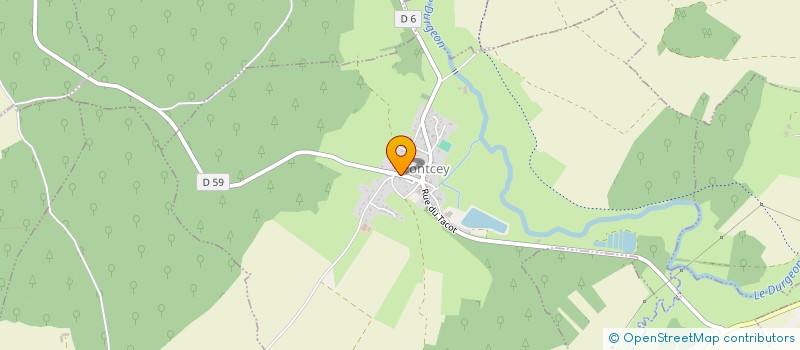 localisation de l'entreprise BESILA  PONTCEY