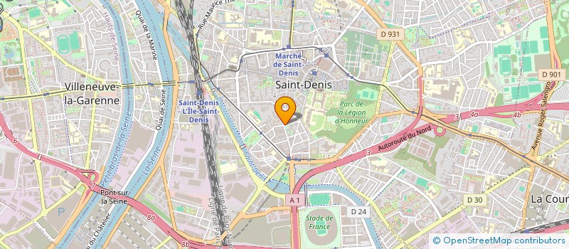 localisation de l'entreprise BESKEN à SAINT-DENIS